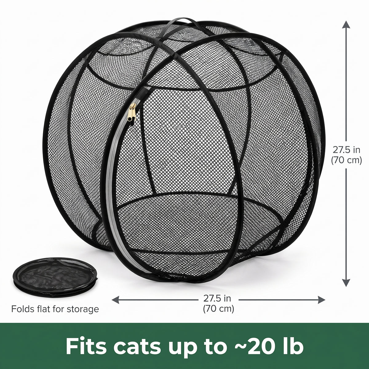 RoamSphere™ – Portable Outdoor Cat Playpen